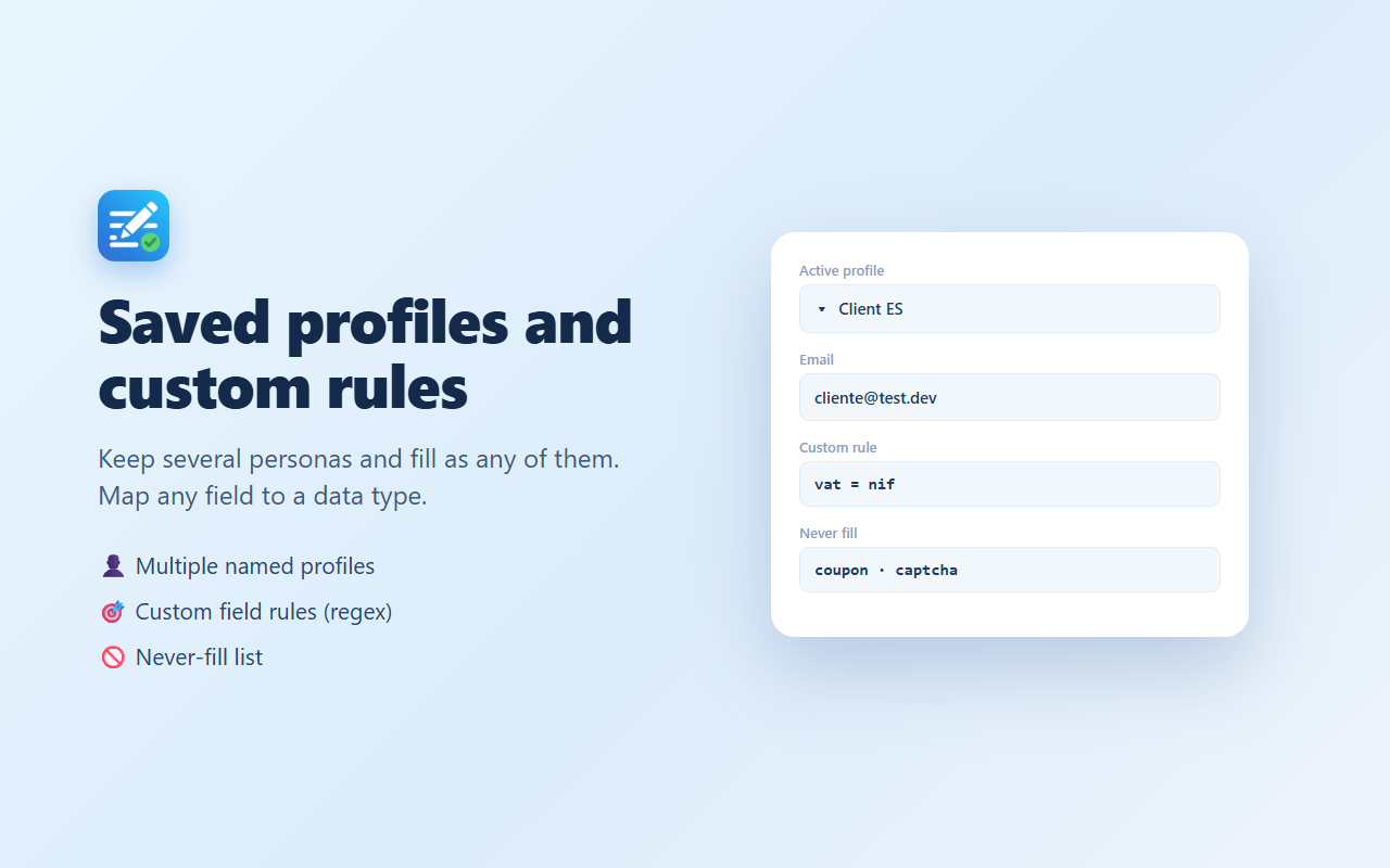 Form Filler screenshot