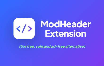ModHeader Extension Chrome extension